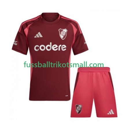 Fußballtrikots CA River Plate Kinder 2024-2025 Kurzarm Auswärts-trikot kaufen